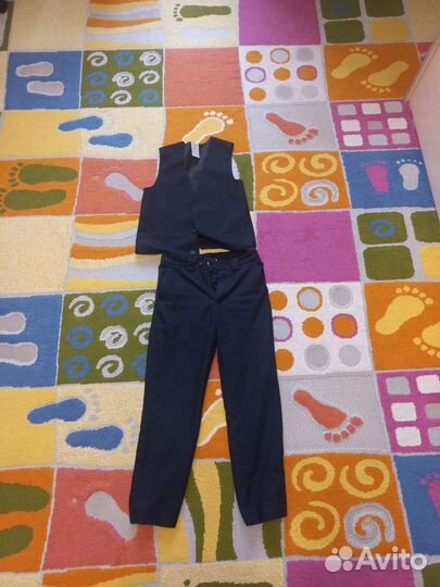 Школьная форма синяя 128 рост