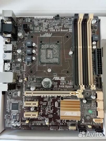 Материнская плата с процессором asus B85M-LGA1150