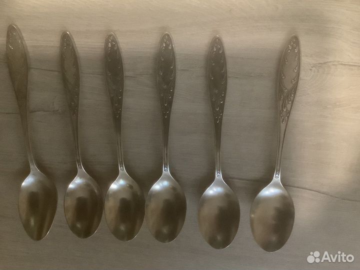 Ложки десертные мельхиор