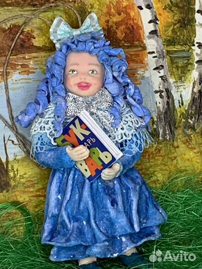 Ватные елочные игрушки