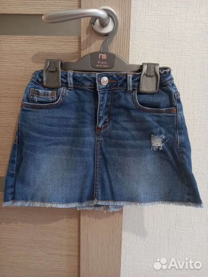 Джинсовая юбка zara