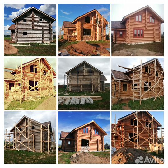 Отделка деревянных домов