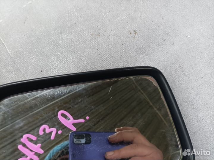 Зеркало правое механич. Volkswagen Golf 3 / Vento