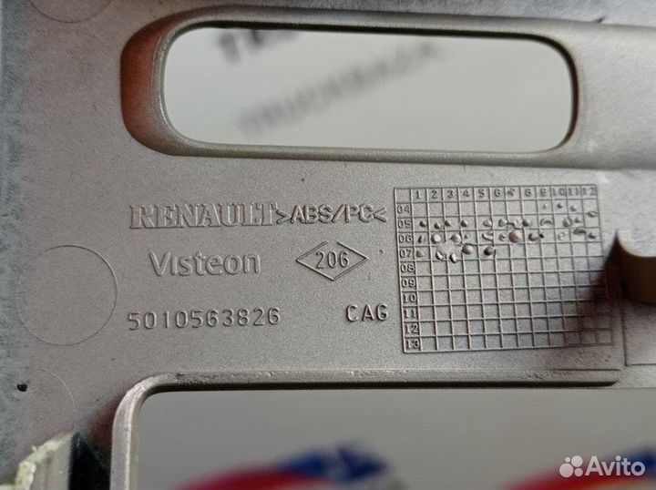 Рамка комбинации приборов