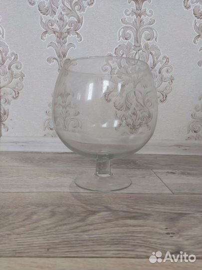 Большой фужер под цветы