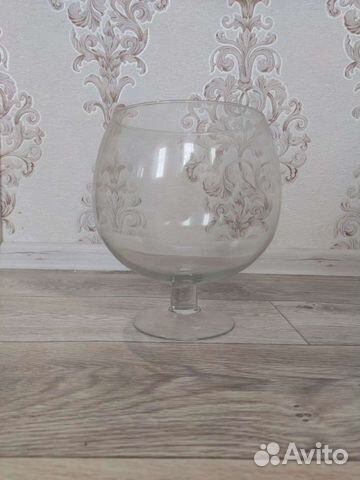 Большой фужер под цветы