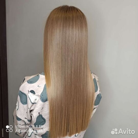 Кератиновое выпрямление