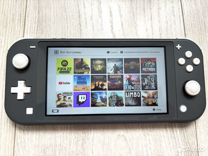 Nintendo switch lite + 128gb