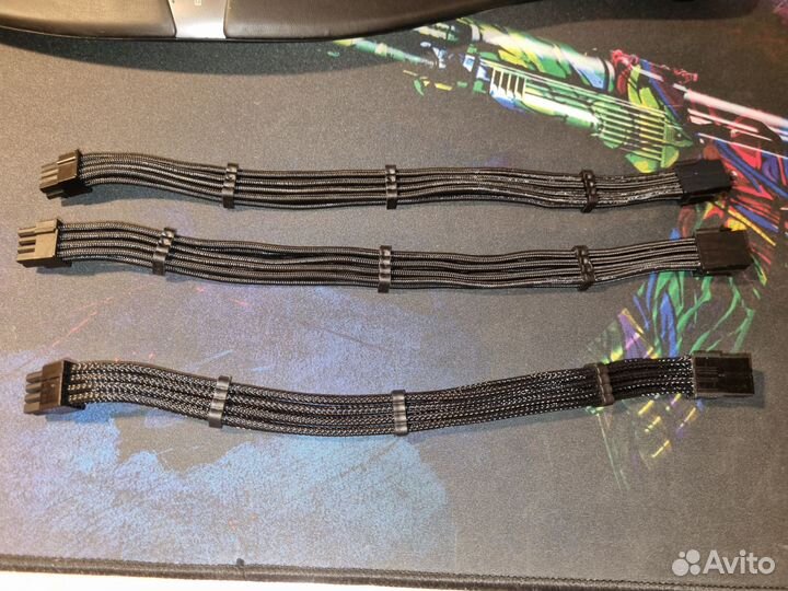 Удлинитель провода для питания видеокарты 6 pin