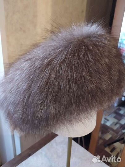Женская меховая шапка 