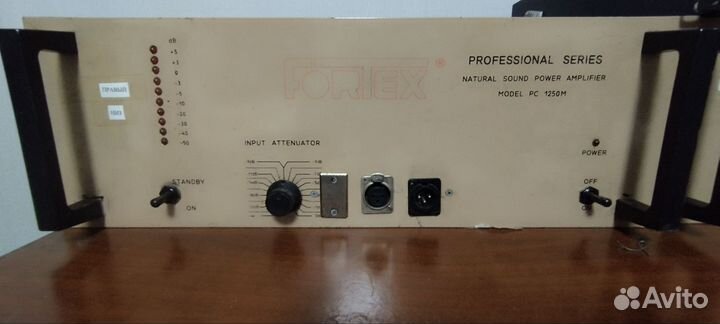 Комплект профессиональных ламповых усилителей