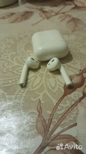 Беспроводные наушники apple airpods оригинал