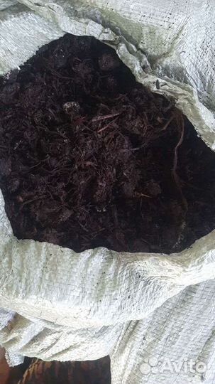 Навоз перегной в мешках