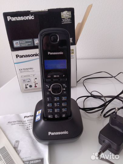 Телефон dect Panasonic KX-TG1611RU