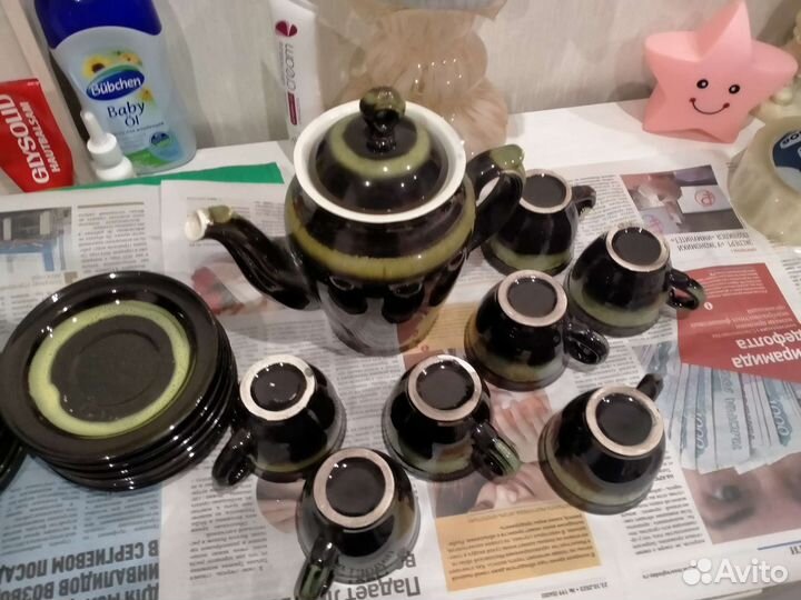 Кофейный сервиз Конаковский зик