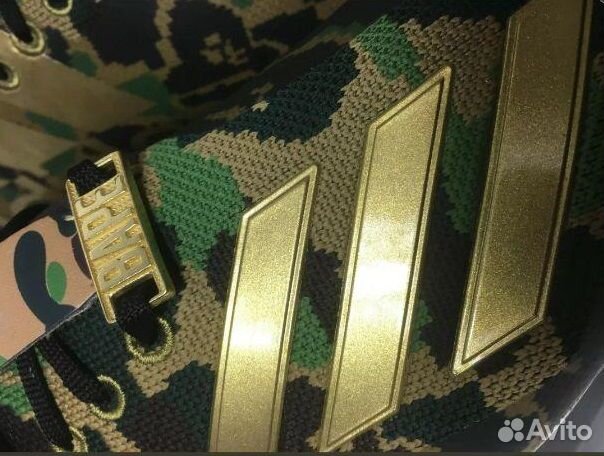 Adidas Bape x Cleats F 43 / 45 футболь золотые