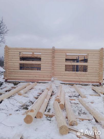 Бревно оцилиндрованное