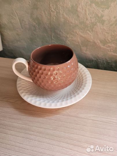 Чашка с блюдцем