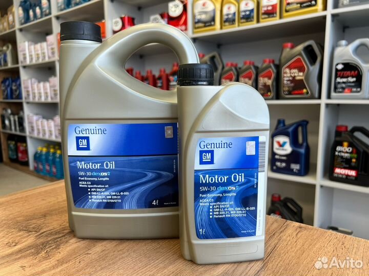 Масло моторное Genuine 5w30