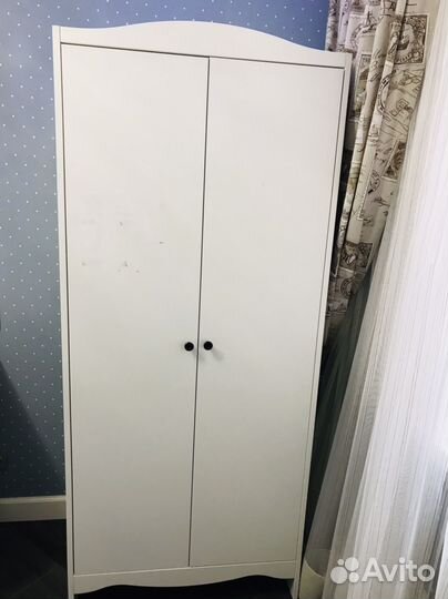 Шкаф IKEA белый детский