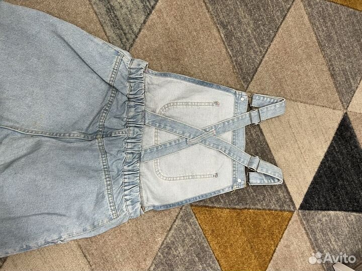 Комбинезон джинсовый для девочки