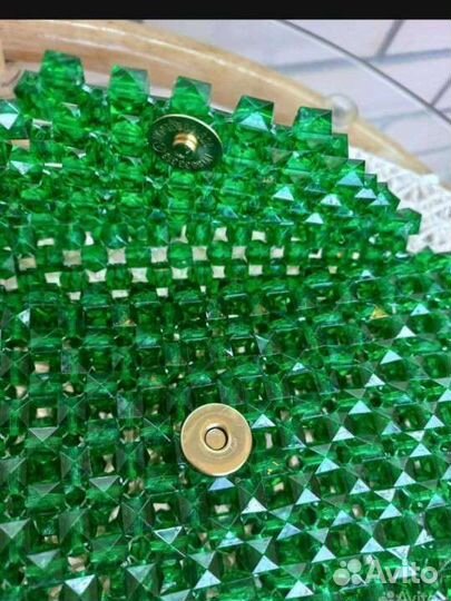 Cумка из акриловых бусин