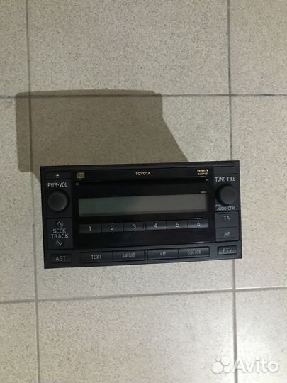 Магнитола Заводская 2DIN Toyota Land Cruiser 150