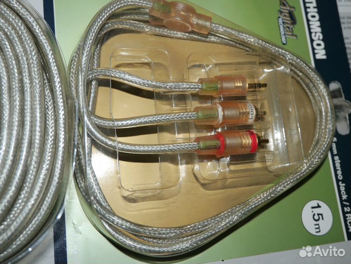 Разъёмы и кабели mini Jack 3.5 и RCA