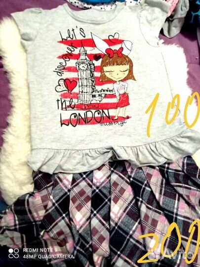 Одежда на девочку 4-5-6 лет