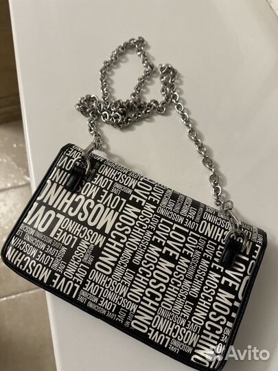 Сумка love moschino кросс-боди