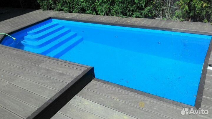 Бассейн 3х6х1,5 для бизнеса