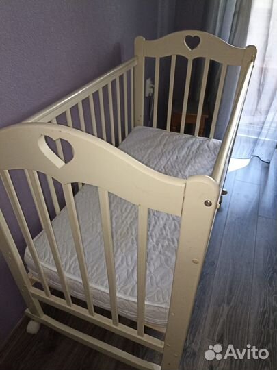 Детская кроватка качалка