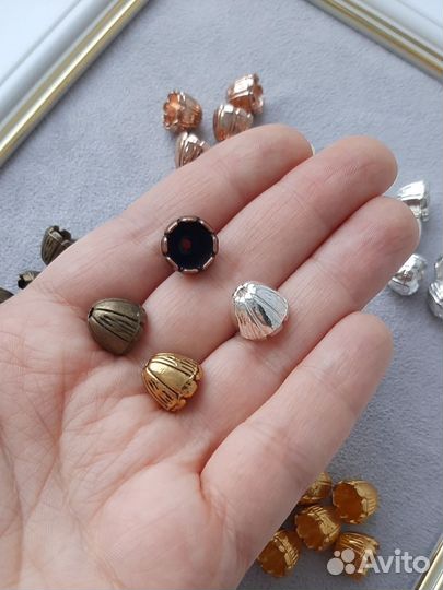 Материалы для творчества фурнитура концевики бейлы