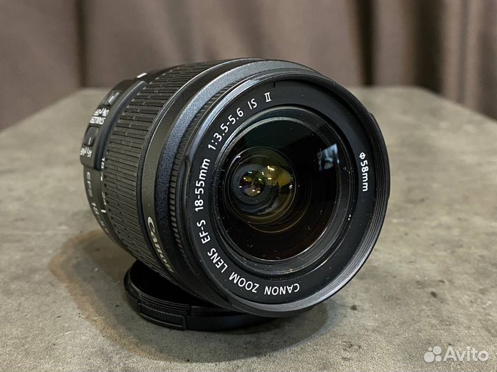 Объектив Canon EF-S 18-55mm f3,5-5,6 IS II