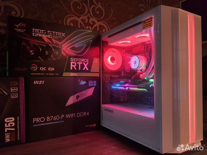 Новый Пк Core i5 13500+ROG Strix Gaming RTX 12GB