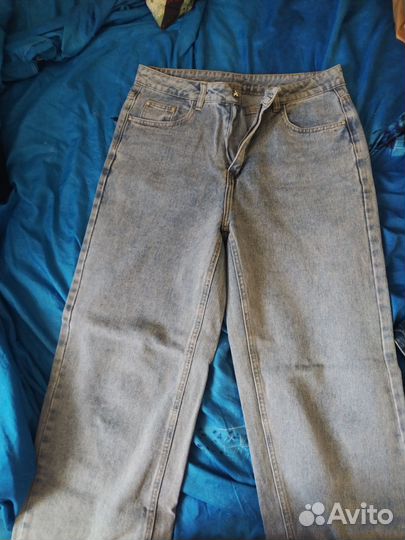 Джинсы широкие