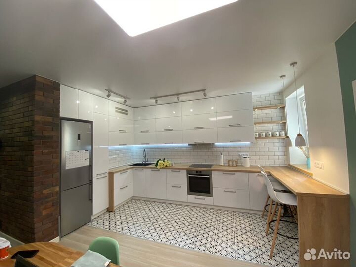 Прямая кухня на заказ. Производство