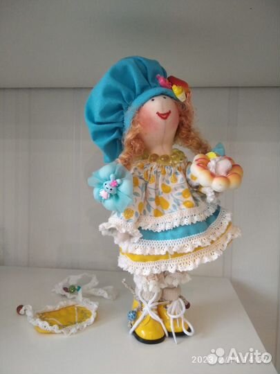 Интерьерная кукла ручной работы