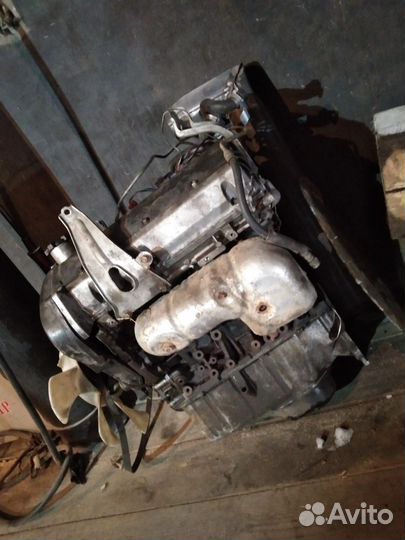 По запчастям двигатель с Паджеро 3,5 литра