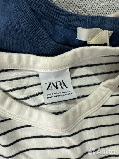 Джемпер лонгслив mango zara