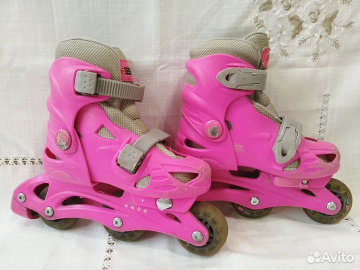 Роликовые коньки детские раздвижные