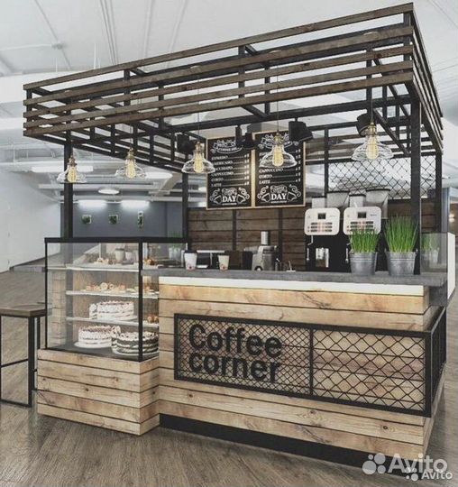 Стойка Самообслуживания для Кофейни