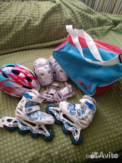 Ролики детские Re Action 6 in 1 heel fix (26-31)