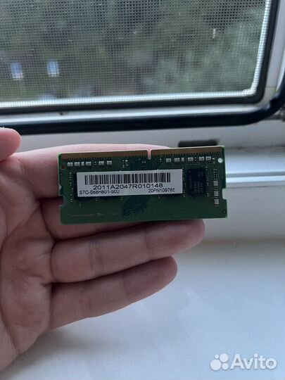 Оперативная память ddr4 8gb 3200 (Ноутбук)