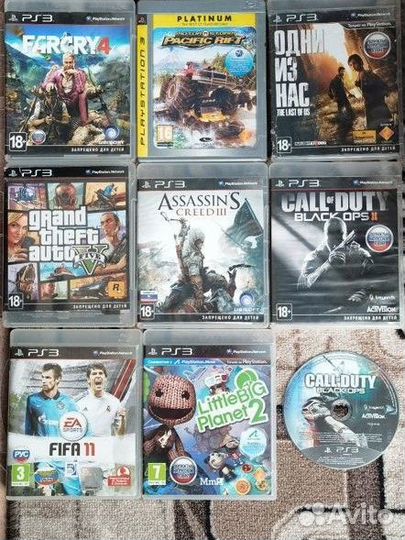 Диски Sony PS3