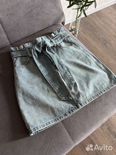 Юбка джинсовая