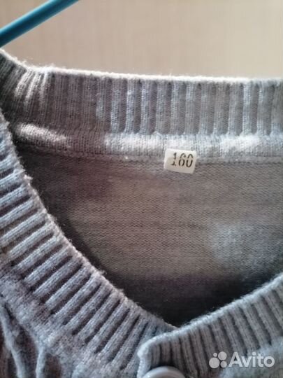 Джемпер, кардиган школьный для девочки