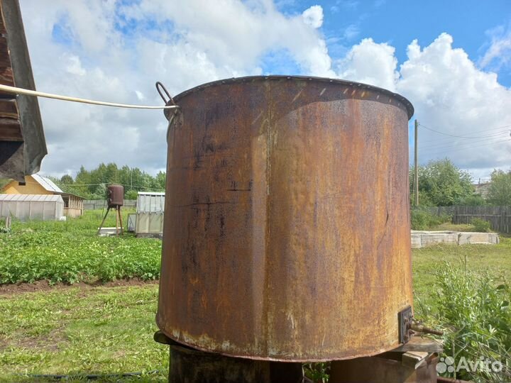 Бочка металлическая 2,5 м3