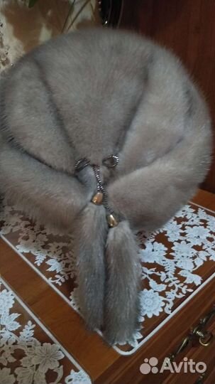 Шапка норка женская