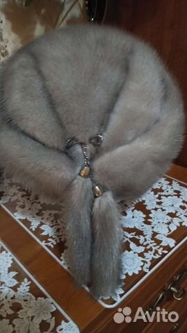Шапка норка женская